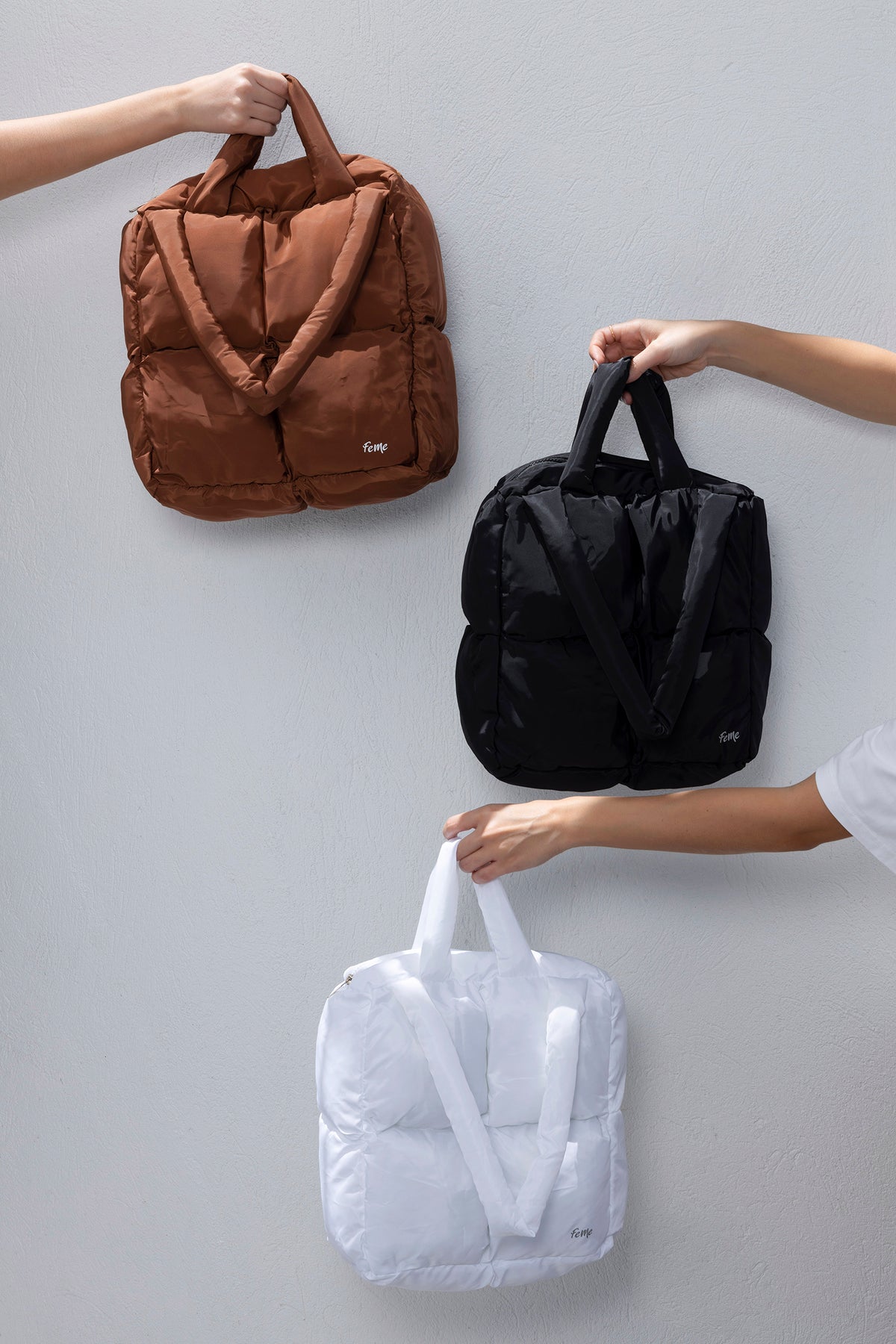 Quilted Puffer Bag