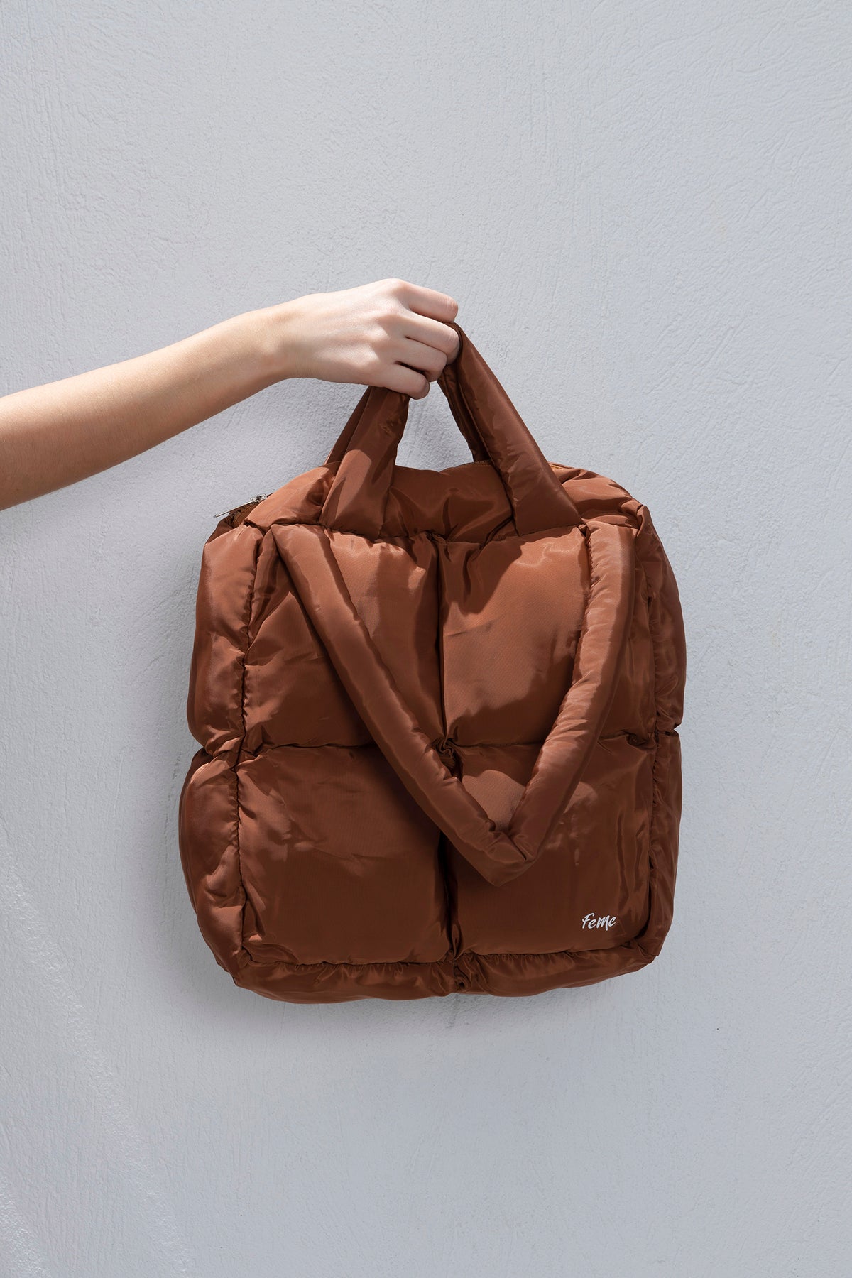 Quilted Puffer Bag
